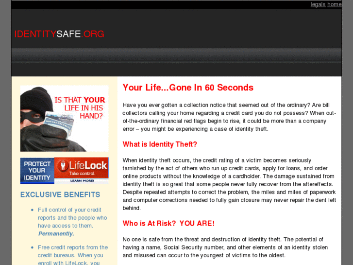 www.identitysafe.org