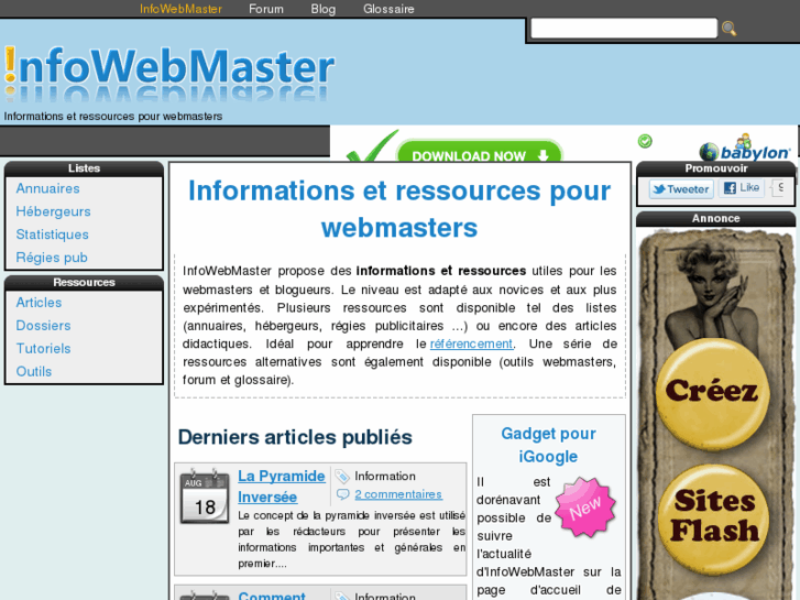 www.infowebmaster.fr