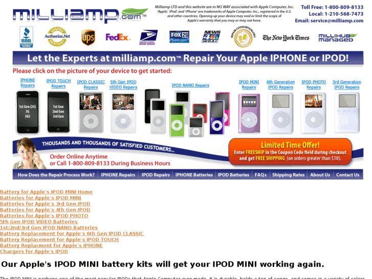 www.ipodminibattery.com