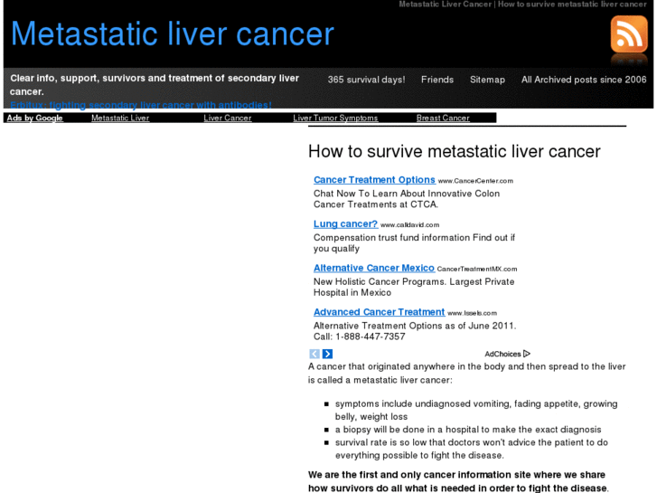 www.metastaticlivercancer.org