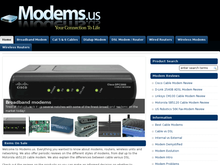 www.modems.us
