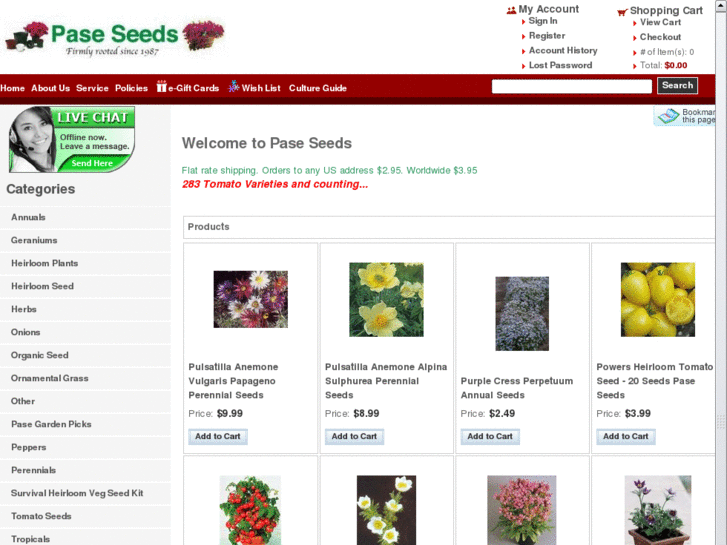 www.paseseeds.com