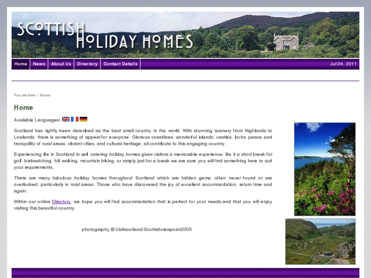 www.scottish-holiday-homes.com