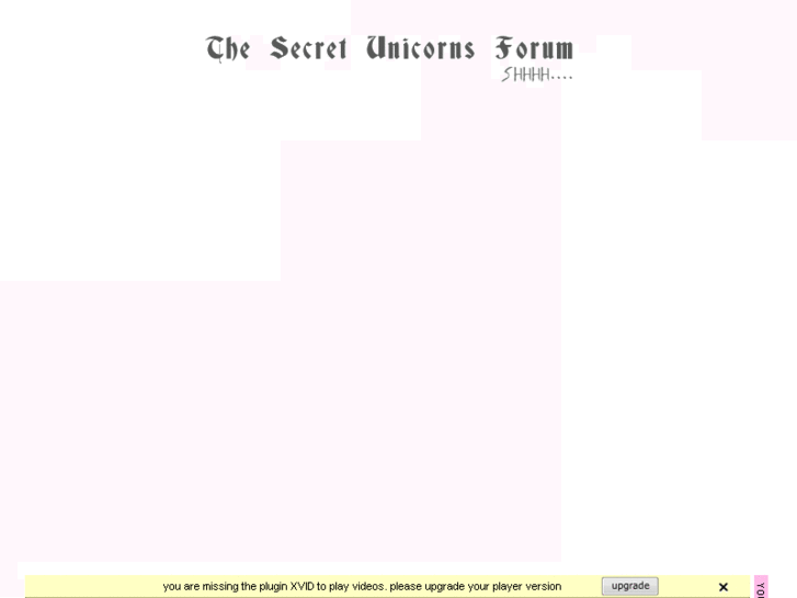 www.secretunicornsforum.com
