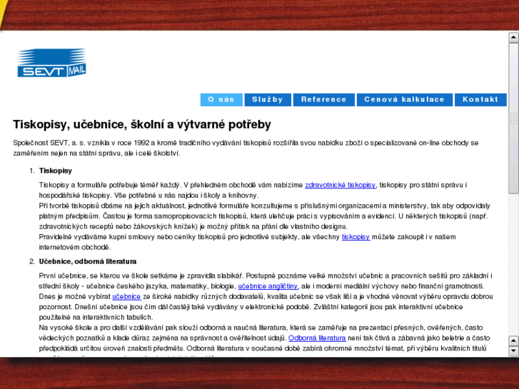 www.sevtmail.cz