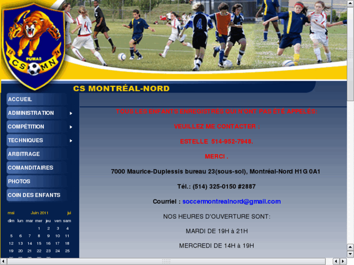 www.soccer-montrealnord.com