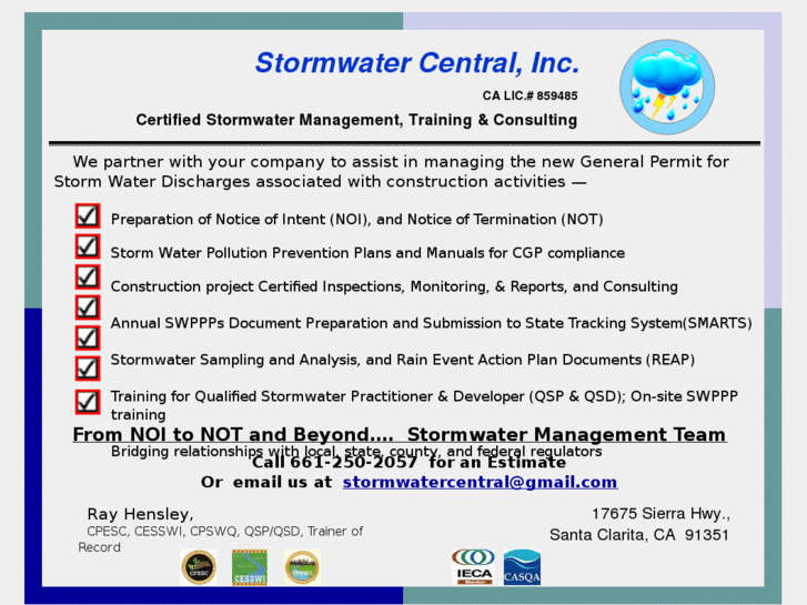 www.stormwatercentralinc.com