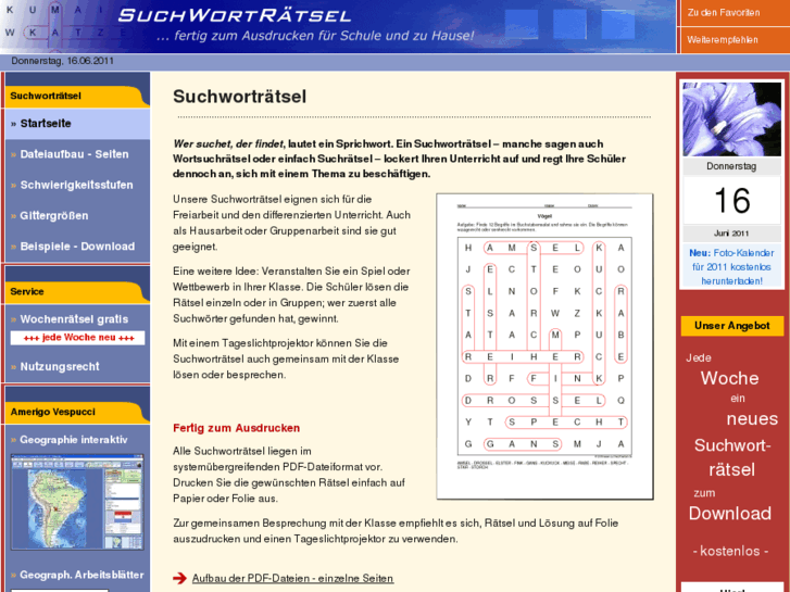 www.suchwortraetsel.de