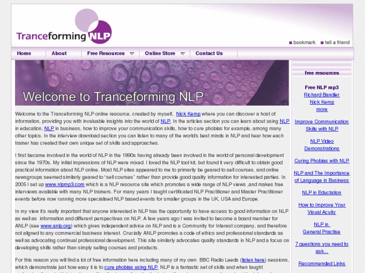 www.tranceformingnlp.com