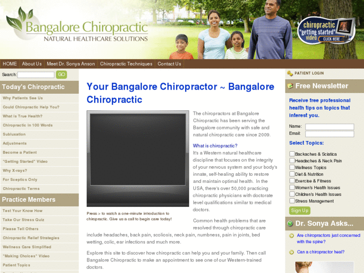 www.bangalorechiropractic.com