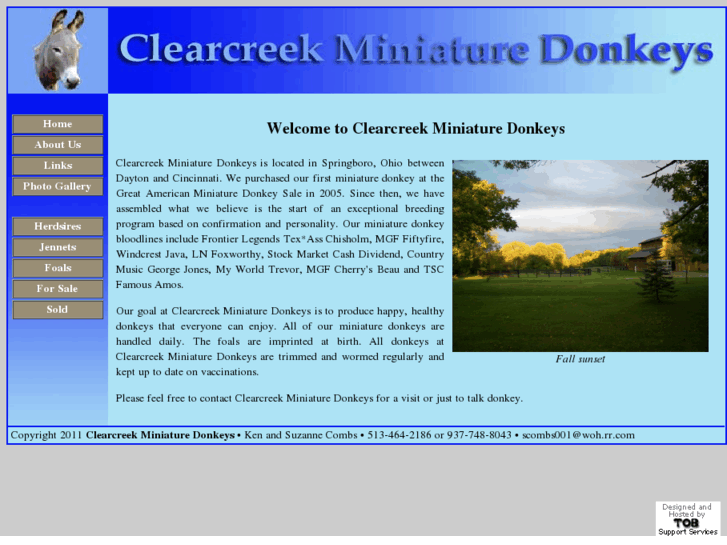 www.clearcreekminiaturedonkeys.com