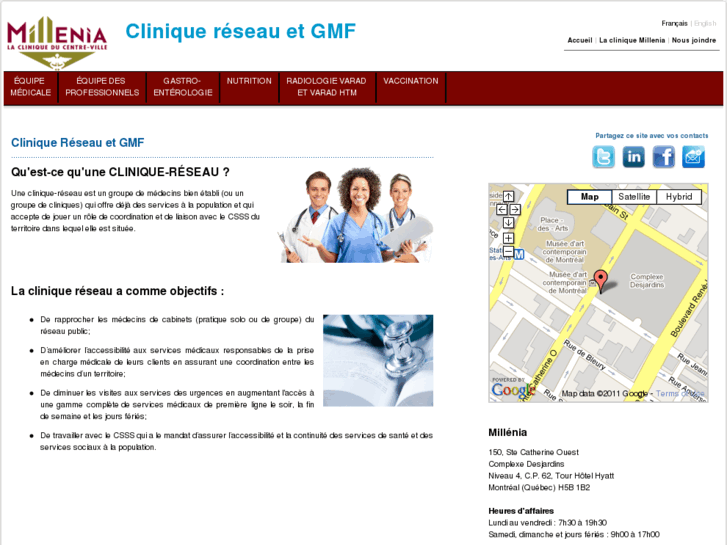 www.cliniquemillenia.com