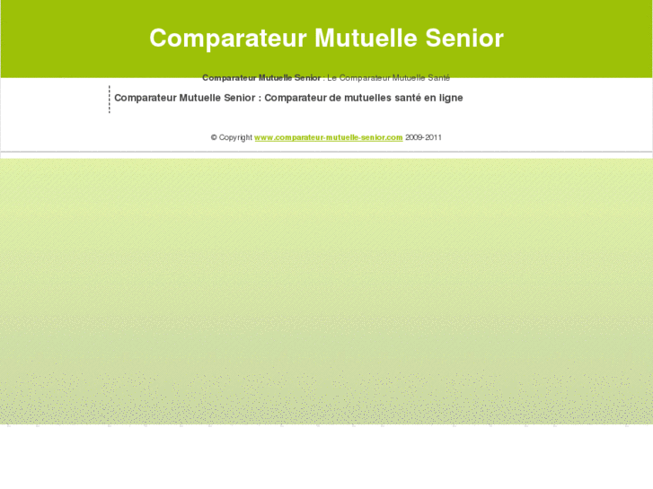 www.comparateur-mutuelle-senior.com