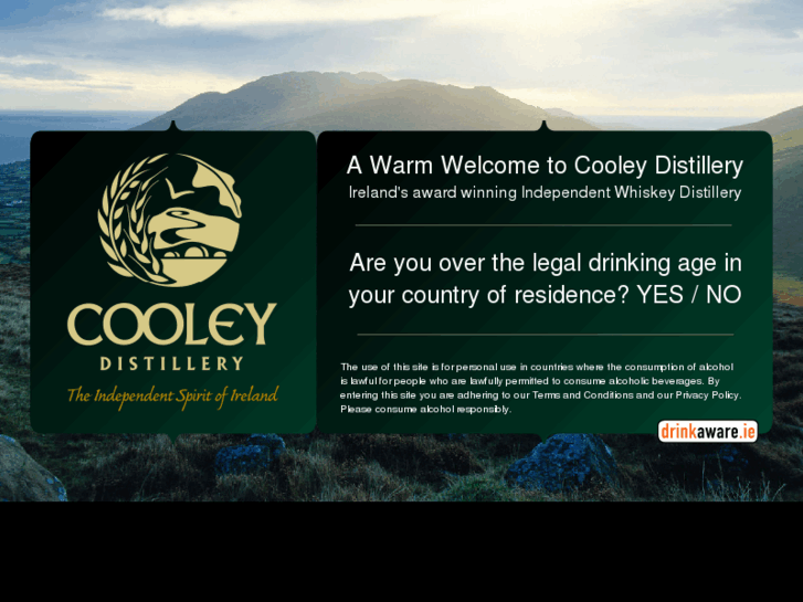 www.cooleywhiskey.com