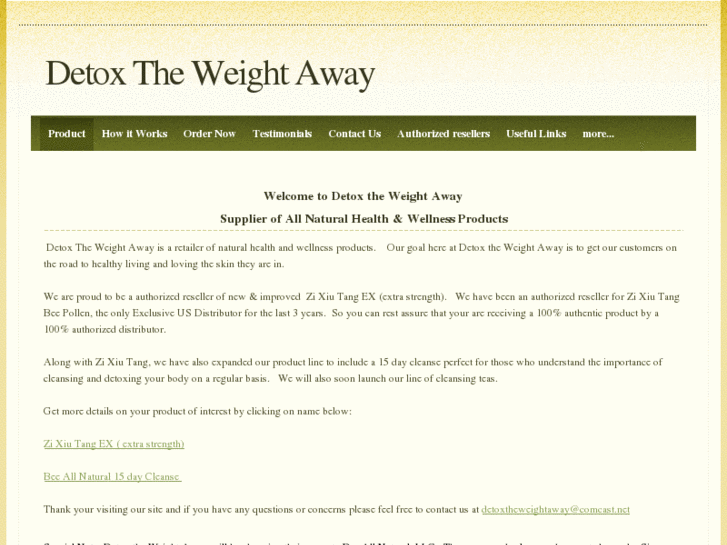 www.detoxtheweightaway.com