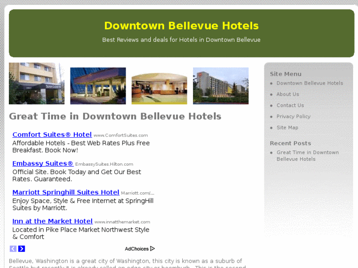 www.downtownbellevuehotels.net