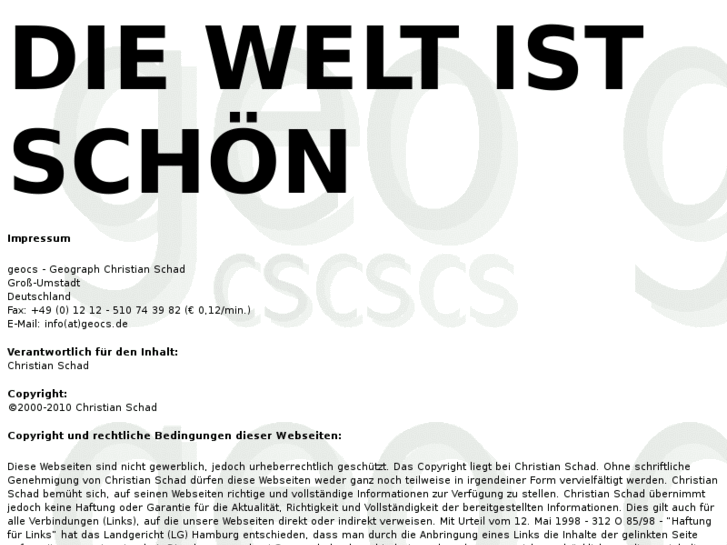 www.geocs.de
