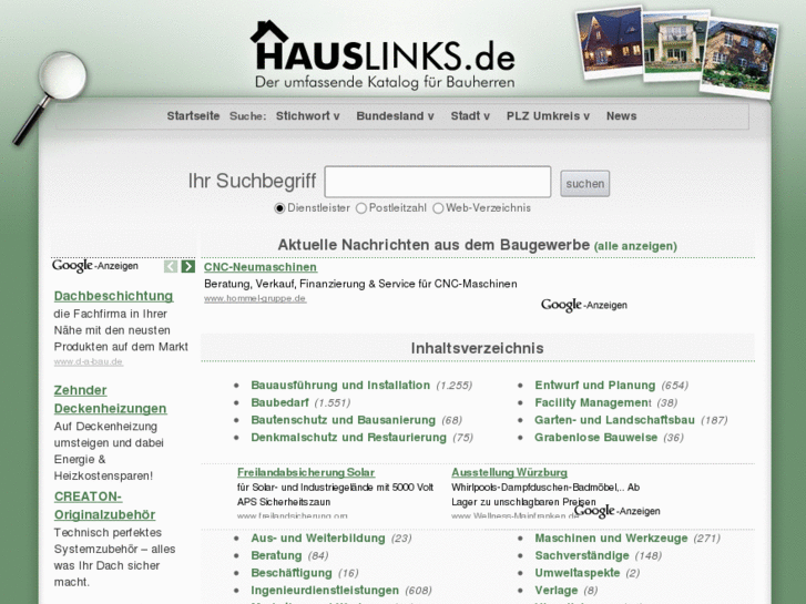 www.hauslinks.de