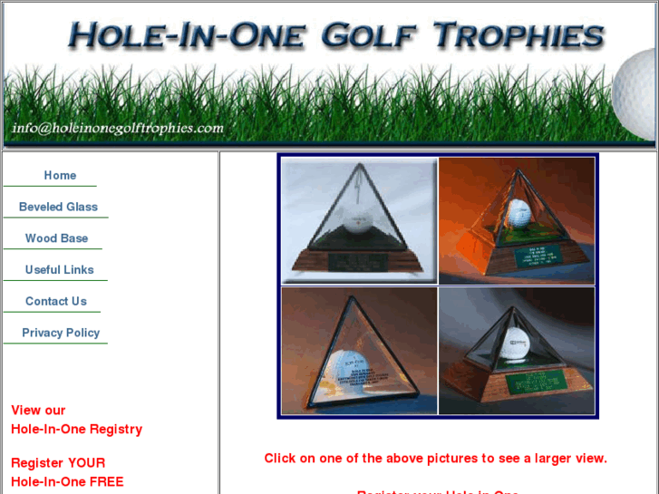 www.holeinonegolftrophies.com