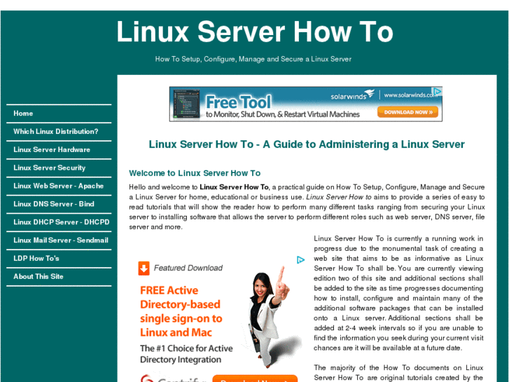 www.linuxserverhowto.info