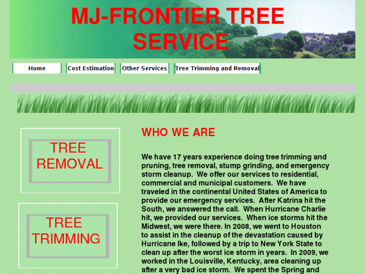 www.mj-frontiertreeservice.com