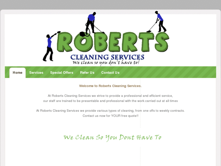 www.roberts-cleaning.com