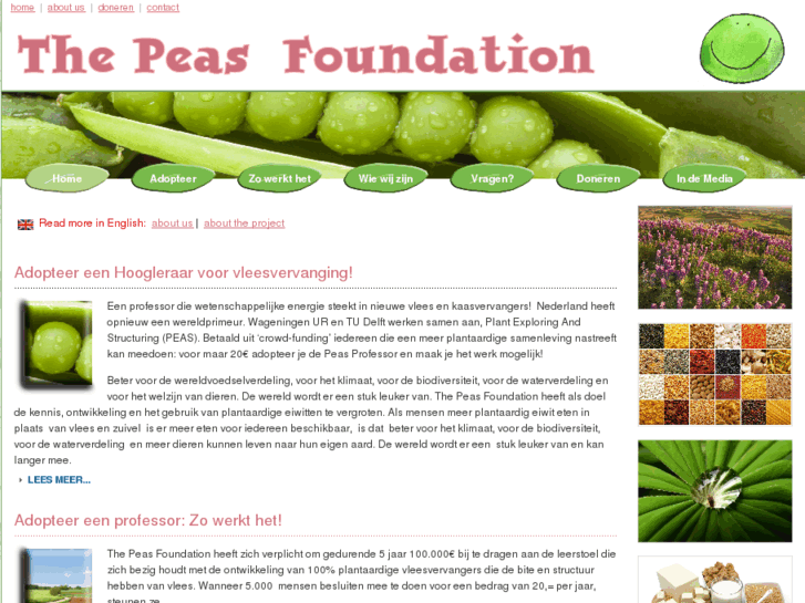 www.thepeasfoundation.com