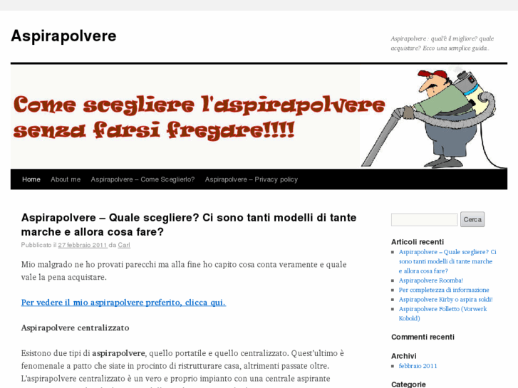 www.aspirapolveremigliore.com