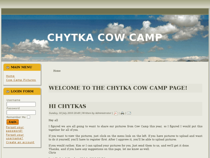 www.chytkacowcamp.com