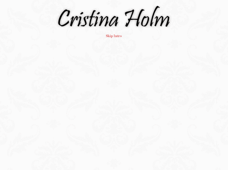 www.cristinaholm.com