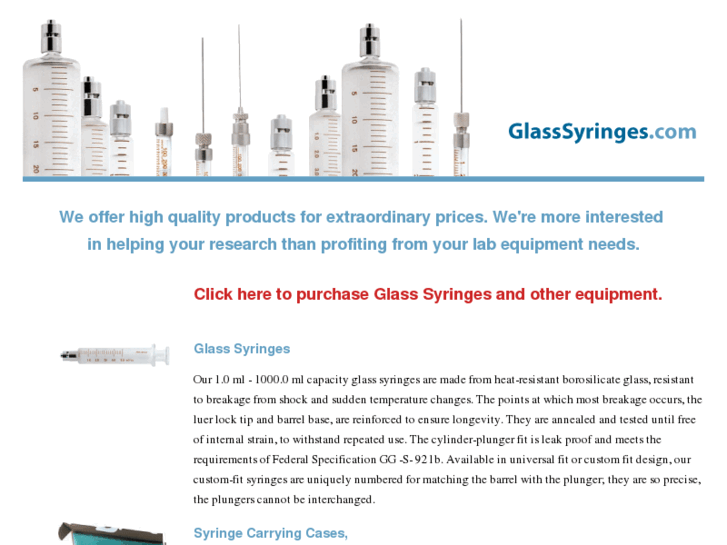 www.glasssyringes.com