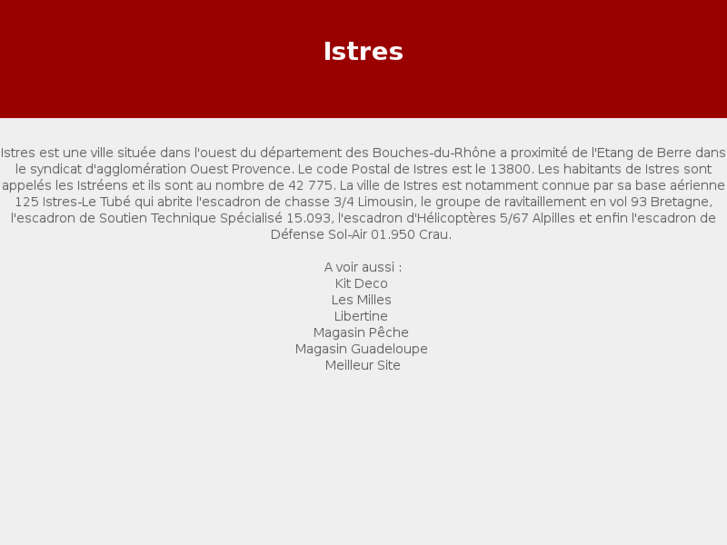 www.istres.net