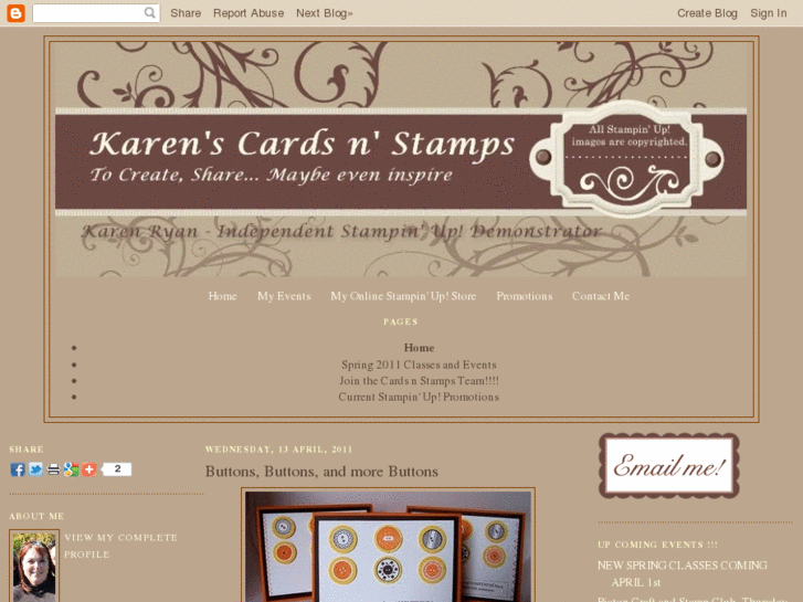 www.karenscardsnstamps.com