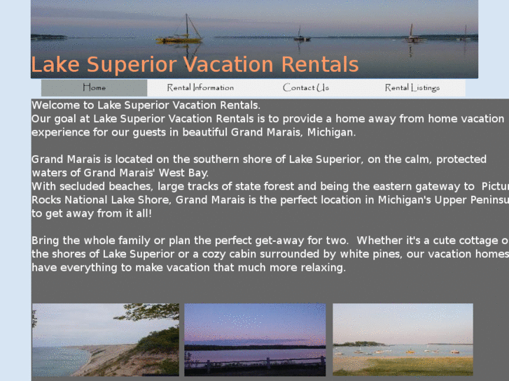 www.lakesuperiorvacationrentals.net