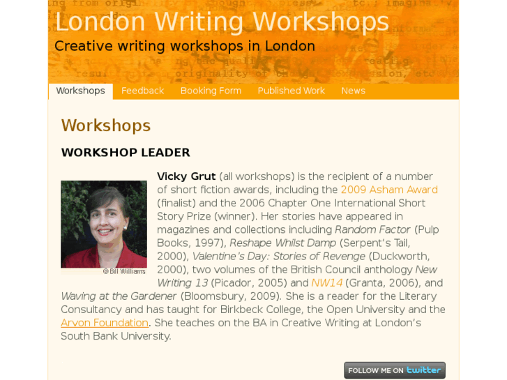 www.londonwritingworkshops.com