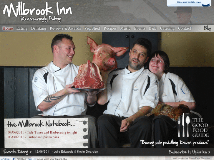 www.millbrookinnsouthpool.co.uk