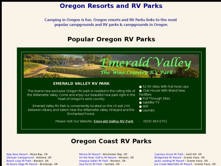 www.oregonresortsandrvparks.com