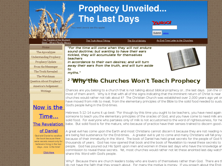 www.prophecyunveiled.com