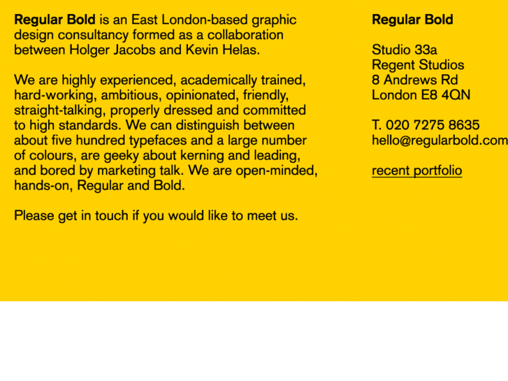 www.regularbold.com