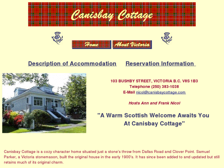 www.canisbaycottage.com