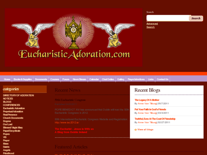 www.eucharisticadoration.com