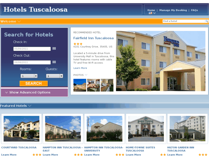 www.hotelstuscaloosa.com