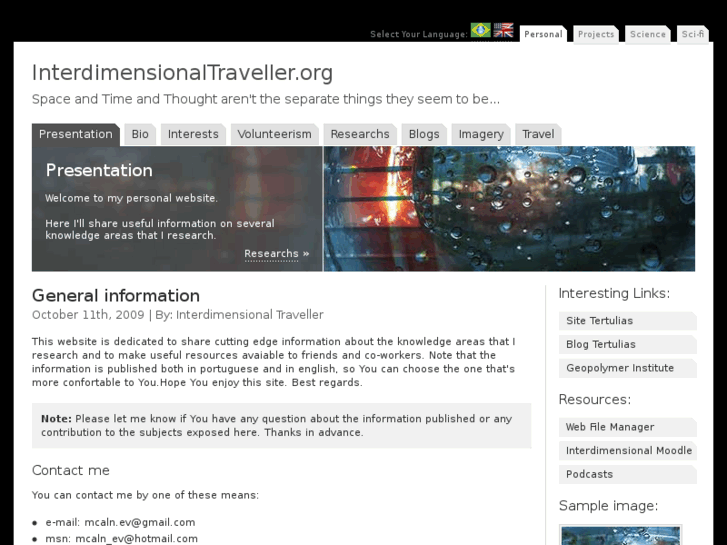 www.interdimensionaltraveller.org