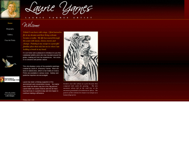 www.laurieyarnesartist.com