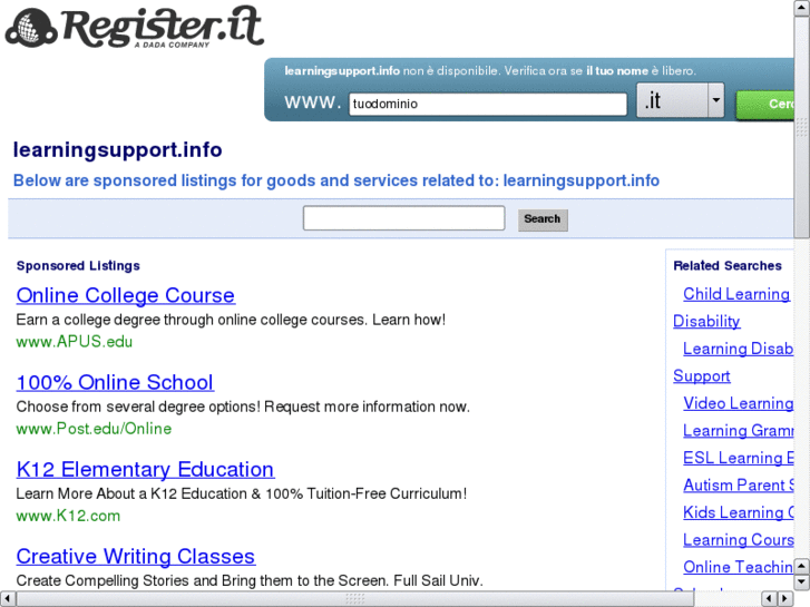 www.learningsupport.info