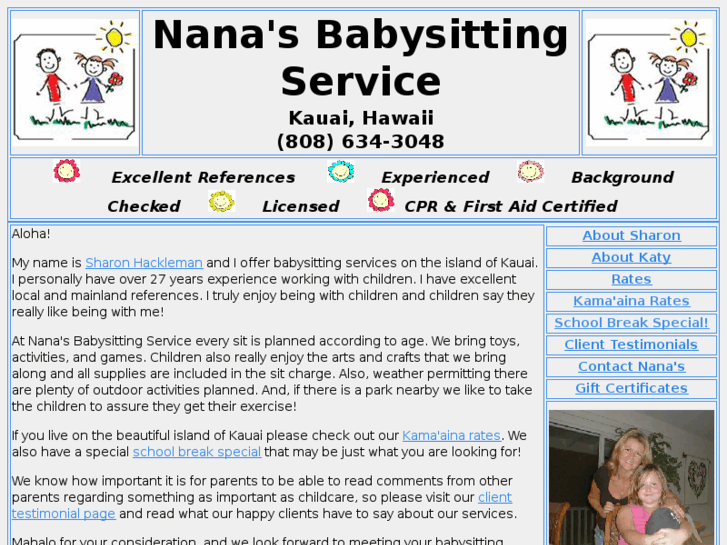 www.nanasbabysittingservice.com