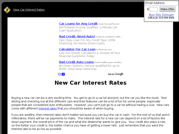 www.newcarinterestrates.com