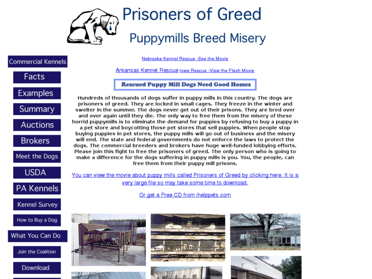 www.prisonersofgreed.org