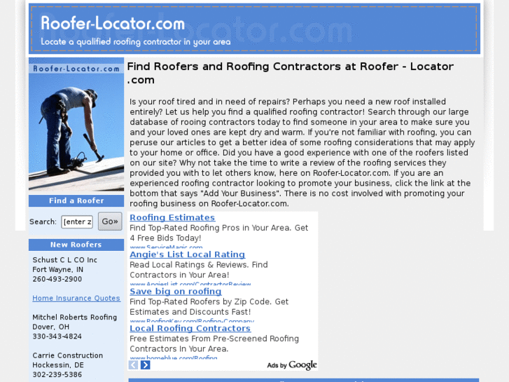 www.roofer-locator.com