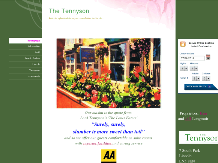 www.tennysonhotel.com